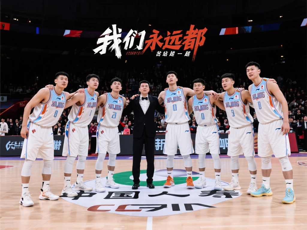 新疆队震撼发布季后赛预热:团结一致再创辉煌! 随着季后赛的临近,各大球队纷纷展示自己的