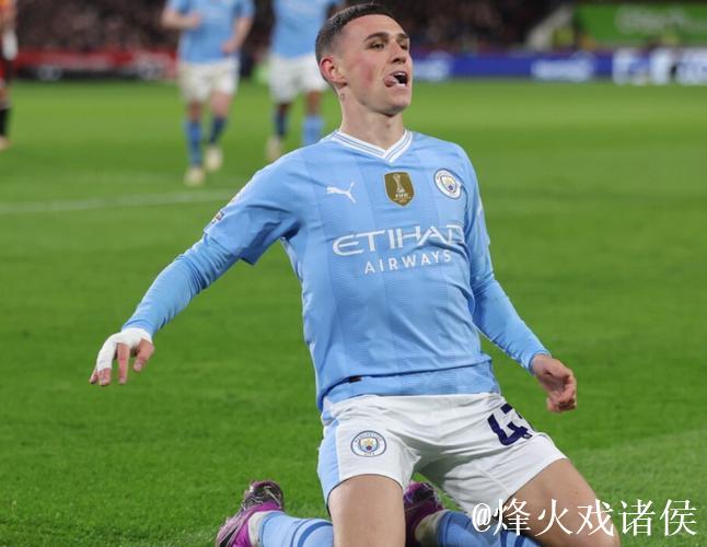 瓜帅：福登今天表现欠佳，失误较多